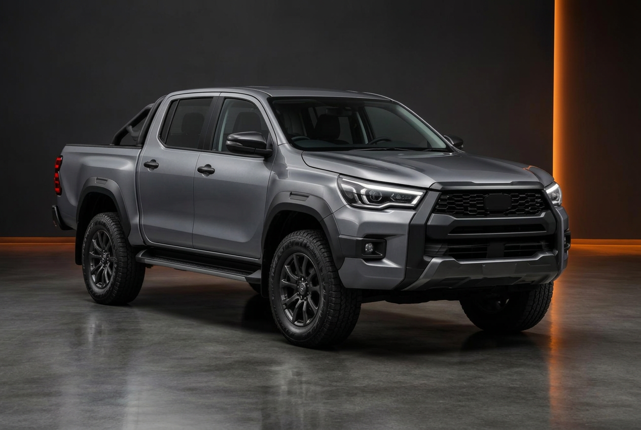 Toyota Hilux SRX 2.8 em exposição