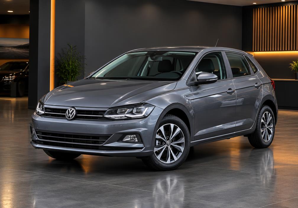 VW Polo Sense TSI em exposição